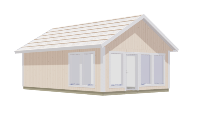 Hytte Ledskär 1 rom, kjøkken/stue, wc 48kvm