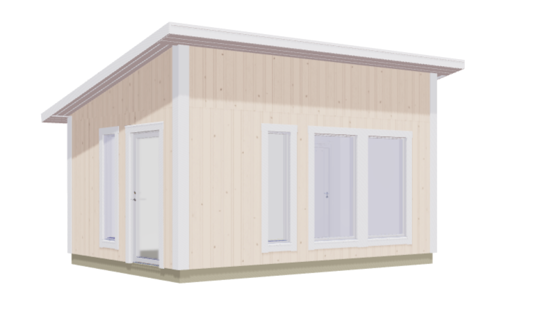 Hytte Ledskär kjøkken/stue og toalett 22kvm