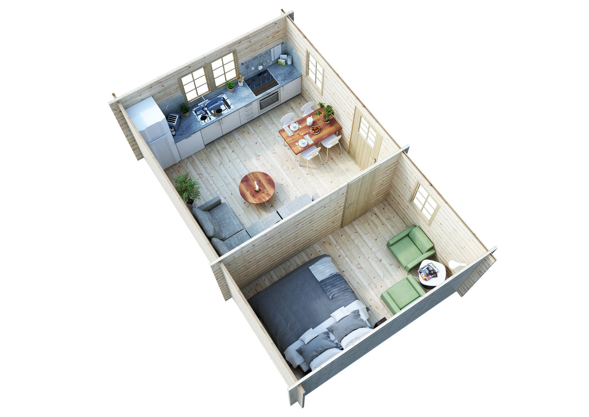 Hytte Bremsen torp 24 kvm