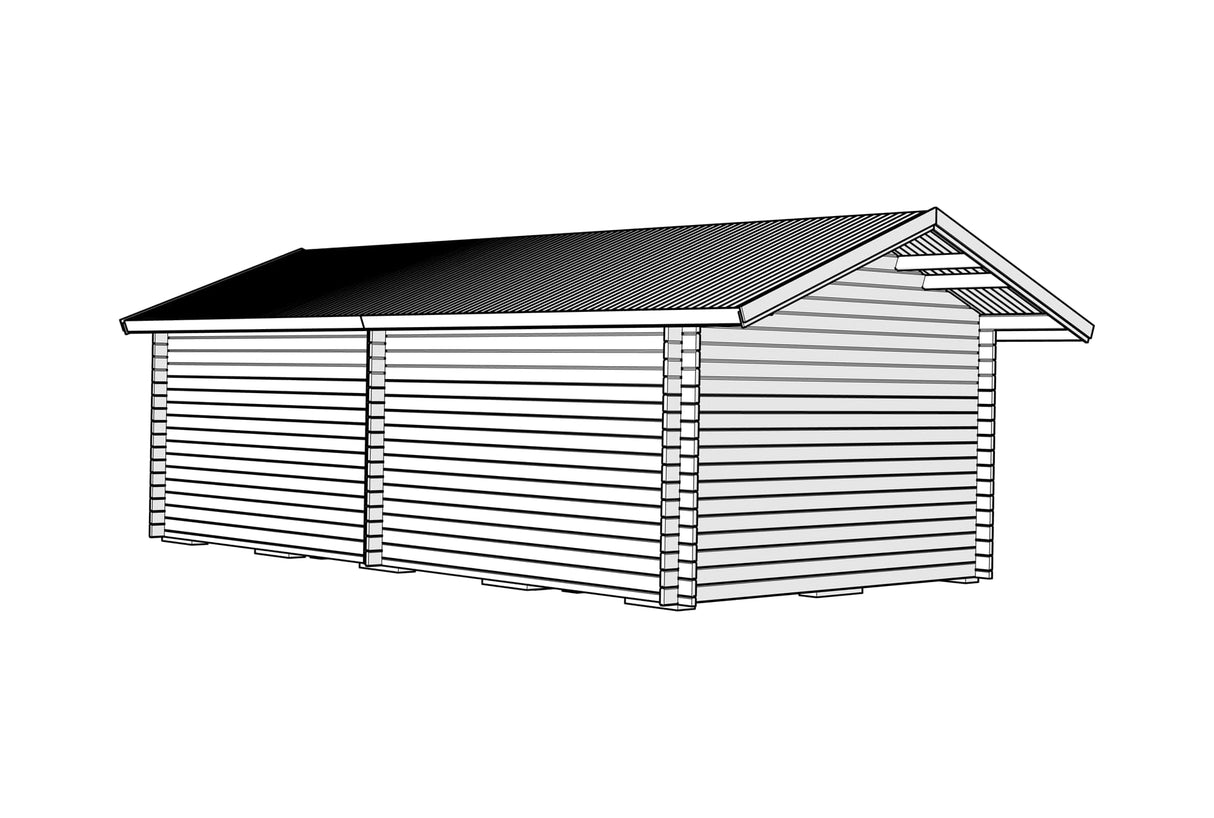 Hytte Tett Grunnmodell 30 kvm