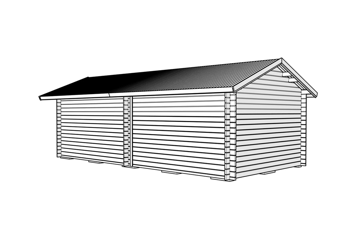 Hytte Tett Grunnmodell 30 kvm