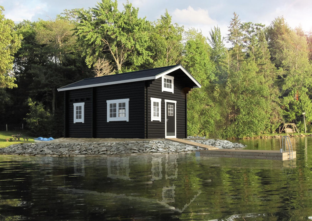 Hytte Bjørkeøya med hems 24 kvm