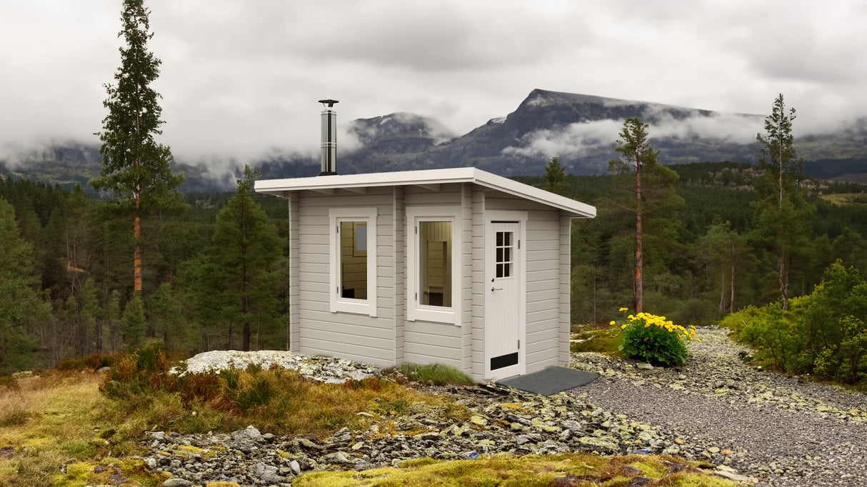 Bastupaket Lappön med Bastu 6,5 kvm & Harvia M3