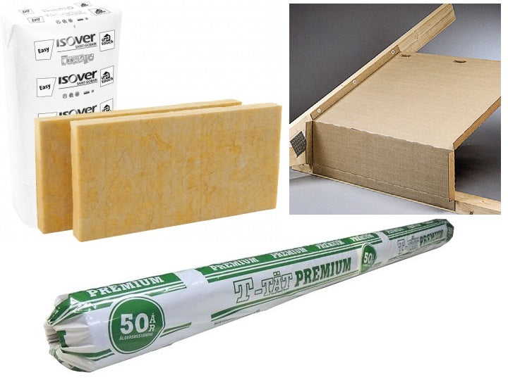 Isolasjonspakke Modulhus Tak 340 mm