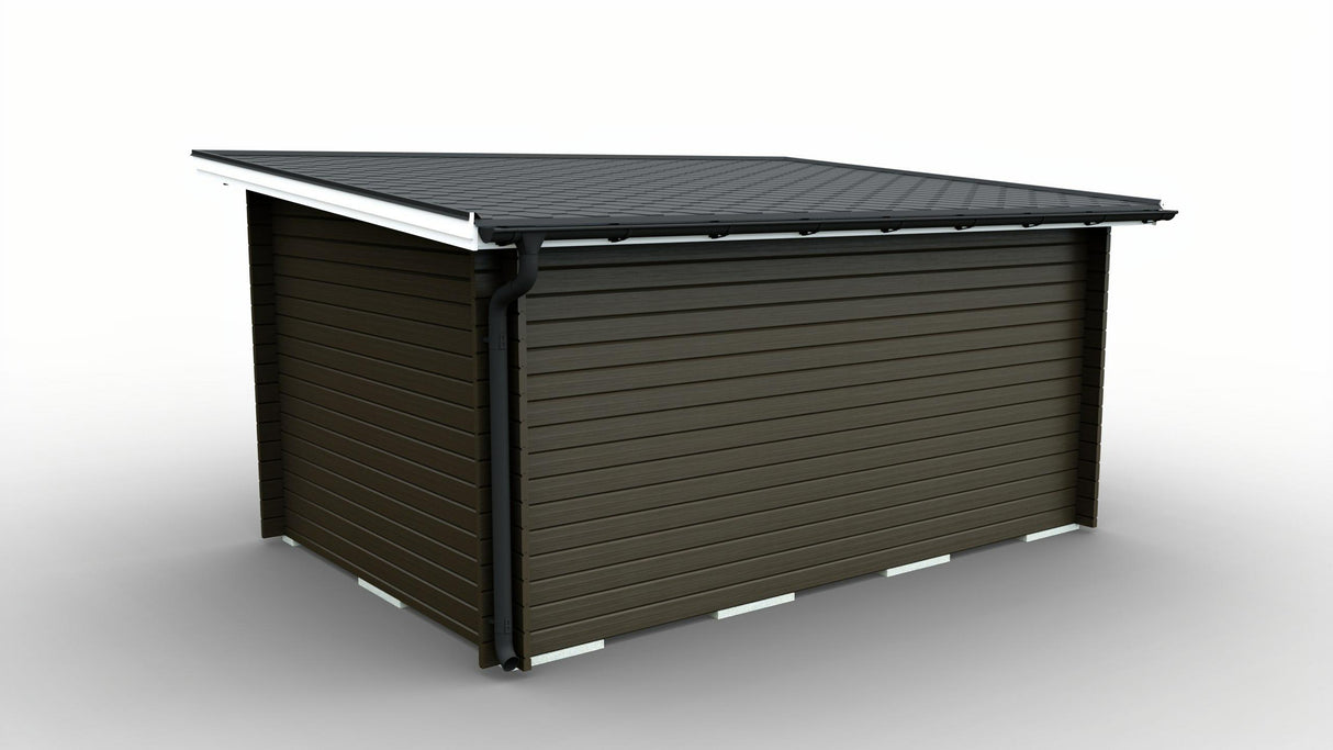 Anneks Lokatten med skråtak 15 kvm