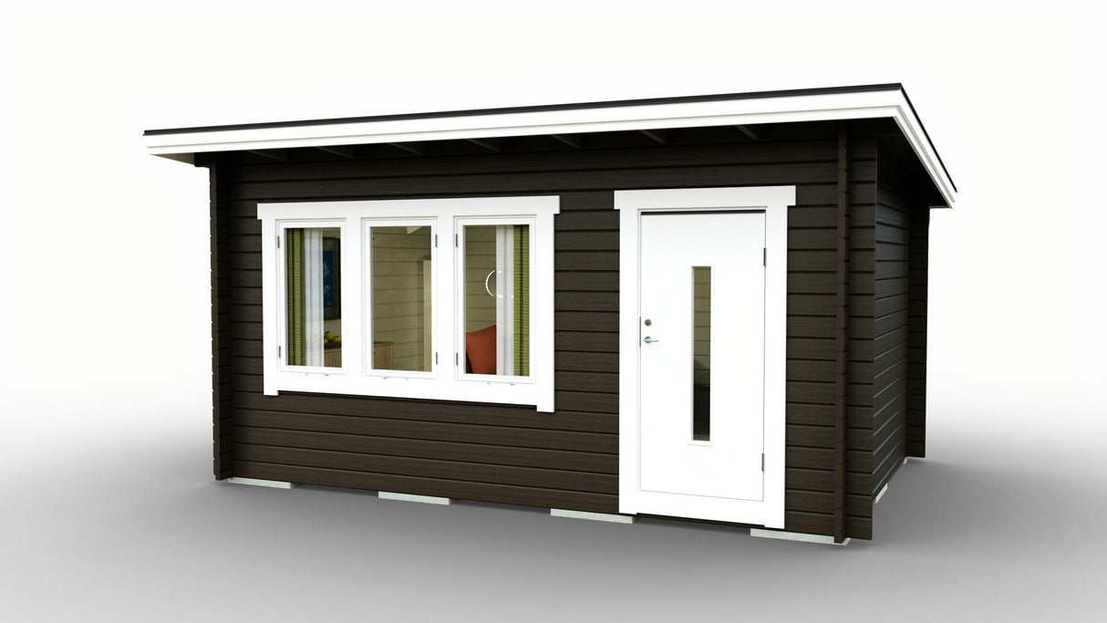 Anneks Lokatten med skråtak 15 kvm