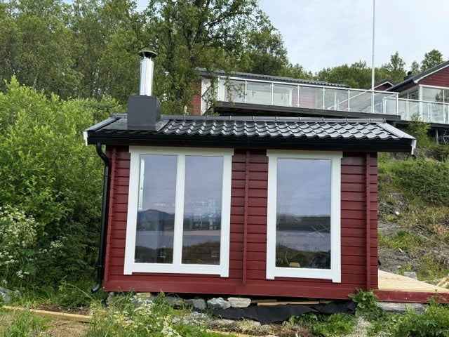 Kundbild för Badstue Tett Grunnmodell DL 8 kvm