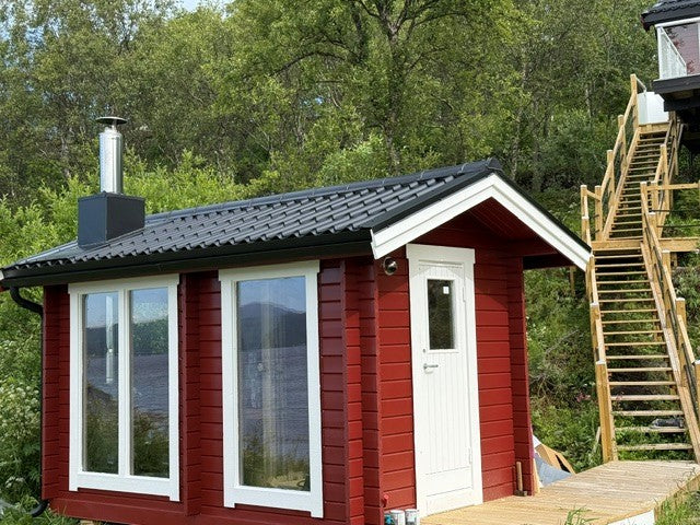 Kundbild för Badstue Tett Grunnmodell DL 8 kvm