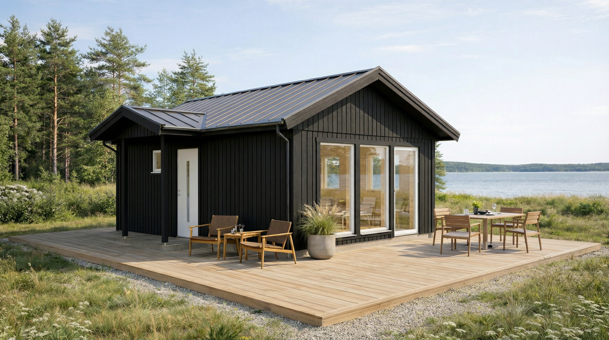 Hytte Bredskär 1 rom og kjøkken/stue 30kvm