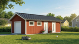 Attefallsgarage Björnören 50 kvm