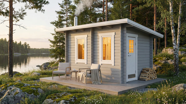 Badstue Bergøn med skråtak 8 kvm