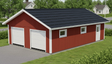 Dubbelgarage Nallo 81 kvm