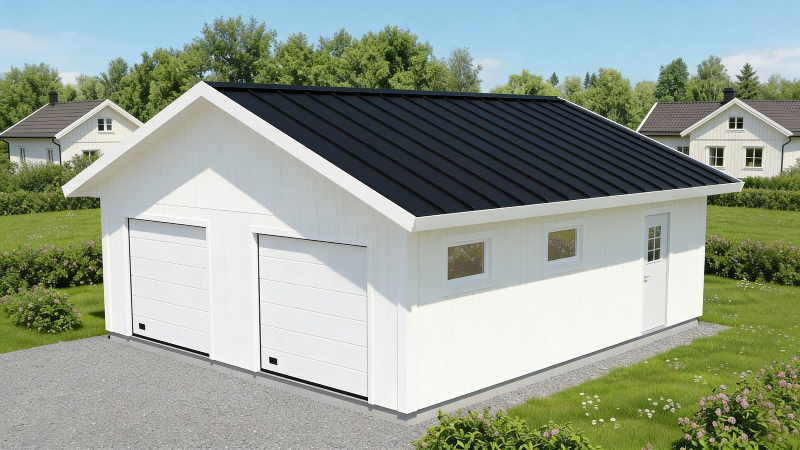 Dubbelgarage Nikka 63 kvm