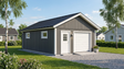 Enkelgarage Finnhallan 43kvm