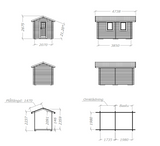 Badstue Brændøn BL 8 kvm