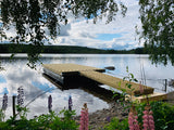 Flytebrygge premium 6x3m inkl. landgang 4,2m