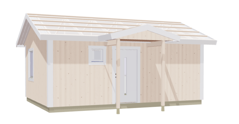 Hytte Bredskär 1 rom og kjøkken/stue 30kvm