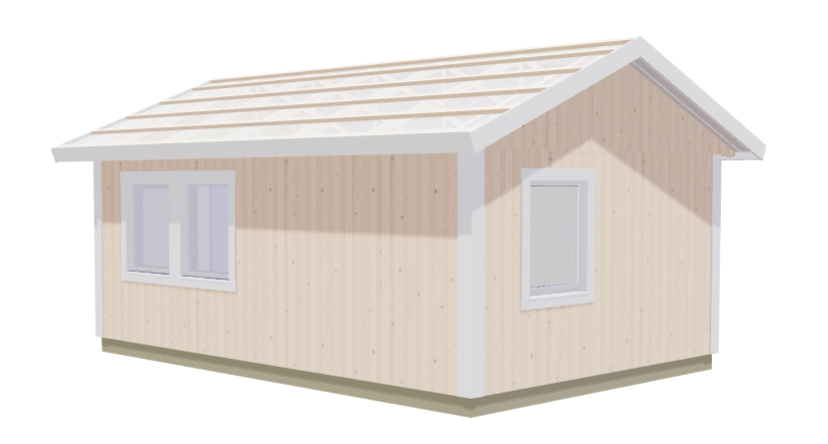 Hytte Bredskär 1 rom og kjøkken/stue 30kvm