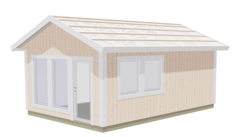 Hytte Bredskär 1 rom og kjøkken/stue 30kvm