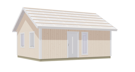 Hytte Vånören med 2 rom, kjøkken/stue og toalett 42 kvm