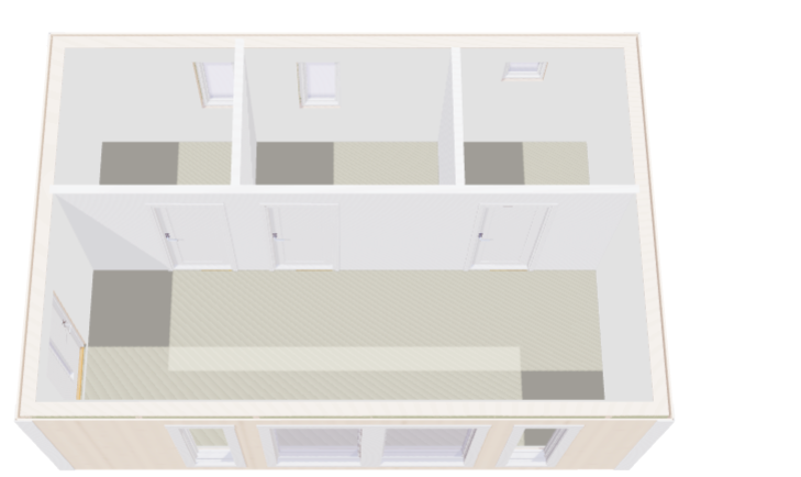 Hytte Åskär 2 rom, kjøkken/stue og toalett 30 kvm