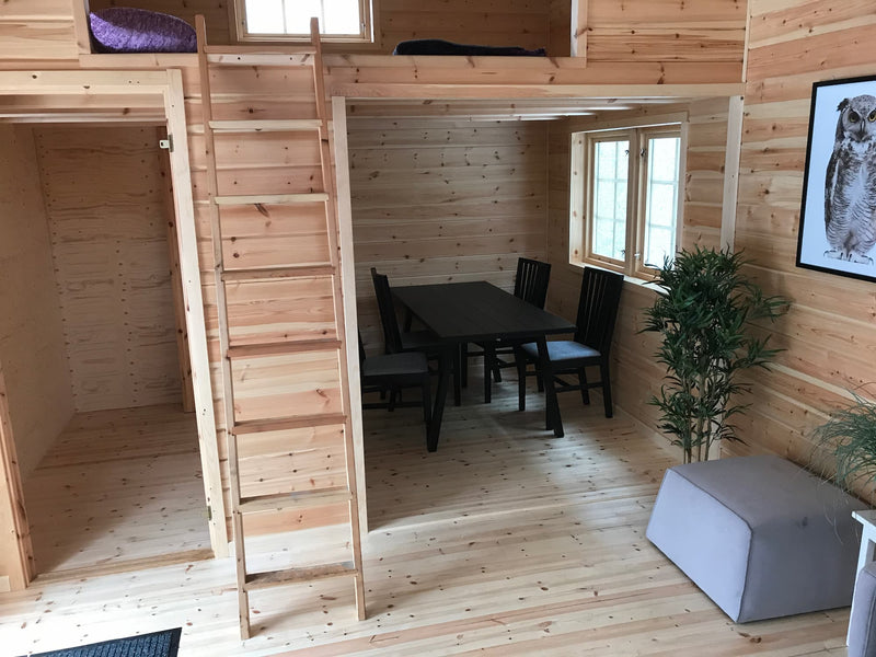 Kundbild för Hytte Tett Grunnmodell Torp med hems 24 kvm