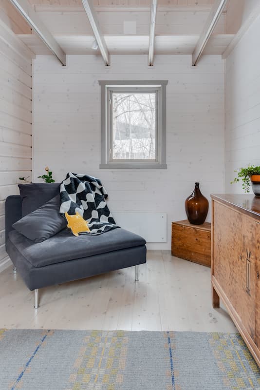 Kundbild för Hytte tett grunnmodell torp med tre rom og to hems 30 kvm