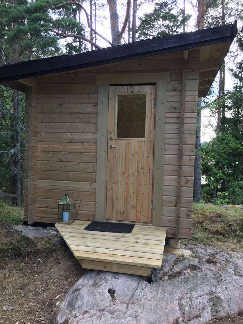 Kundbild för Badstue Brændøskær med skråtak 5 kvm