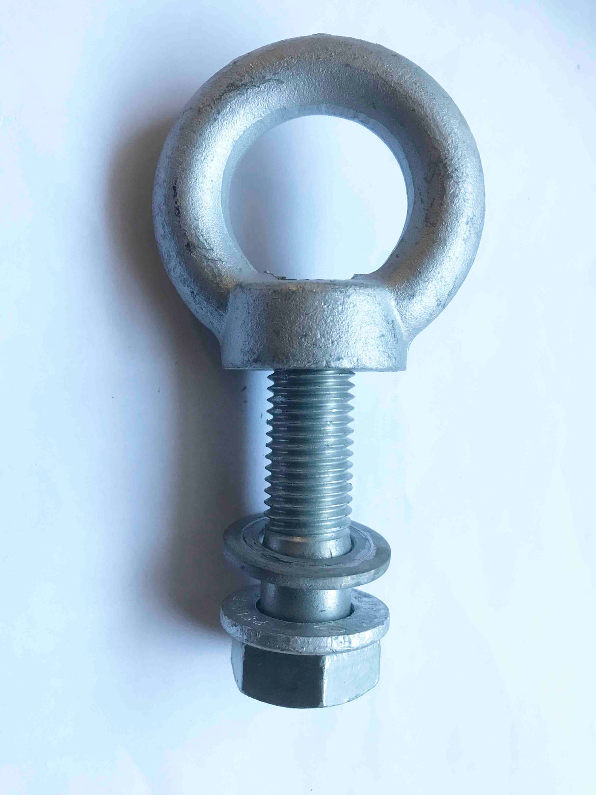 Feste ring og bolt M20 til skrustolpe