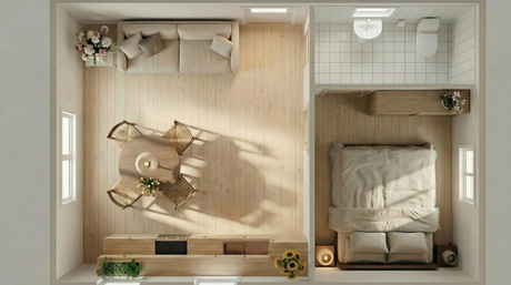 Hytte Bredskär 1 rom og kjøkken/stue 30kvm