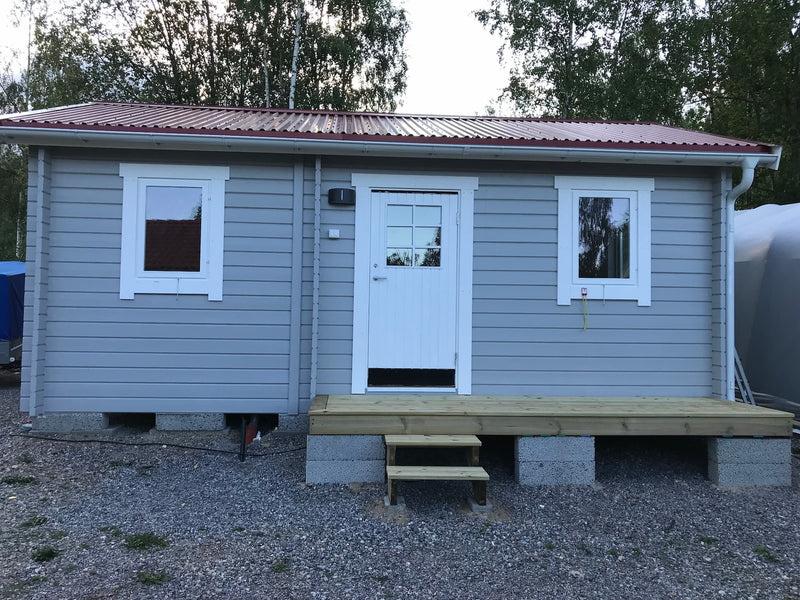 Kundbild för Attefallshus Tät Grundmodell Torp 24 kvm