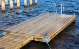 Flytebrygge bad 4x2m inkl. Landgang 4,2m