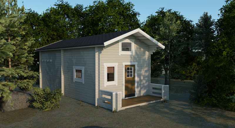 Kundbild för Hytte Tett Grunnmodell med hems 30 kvm
