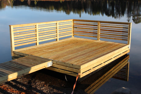 Flytebrygge premium 4x3m uten landgang