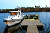 Flytebrygge premium 8x3m inkl. landgang 4,2m