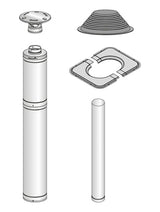 Harvia Stålskorsten Grundpaket WHP1500M Svart