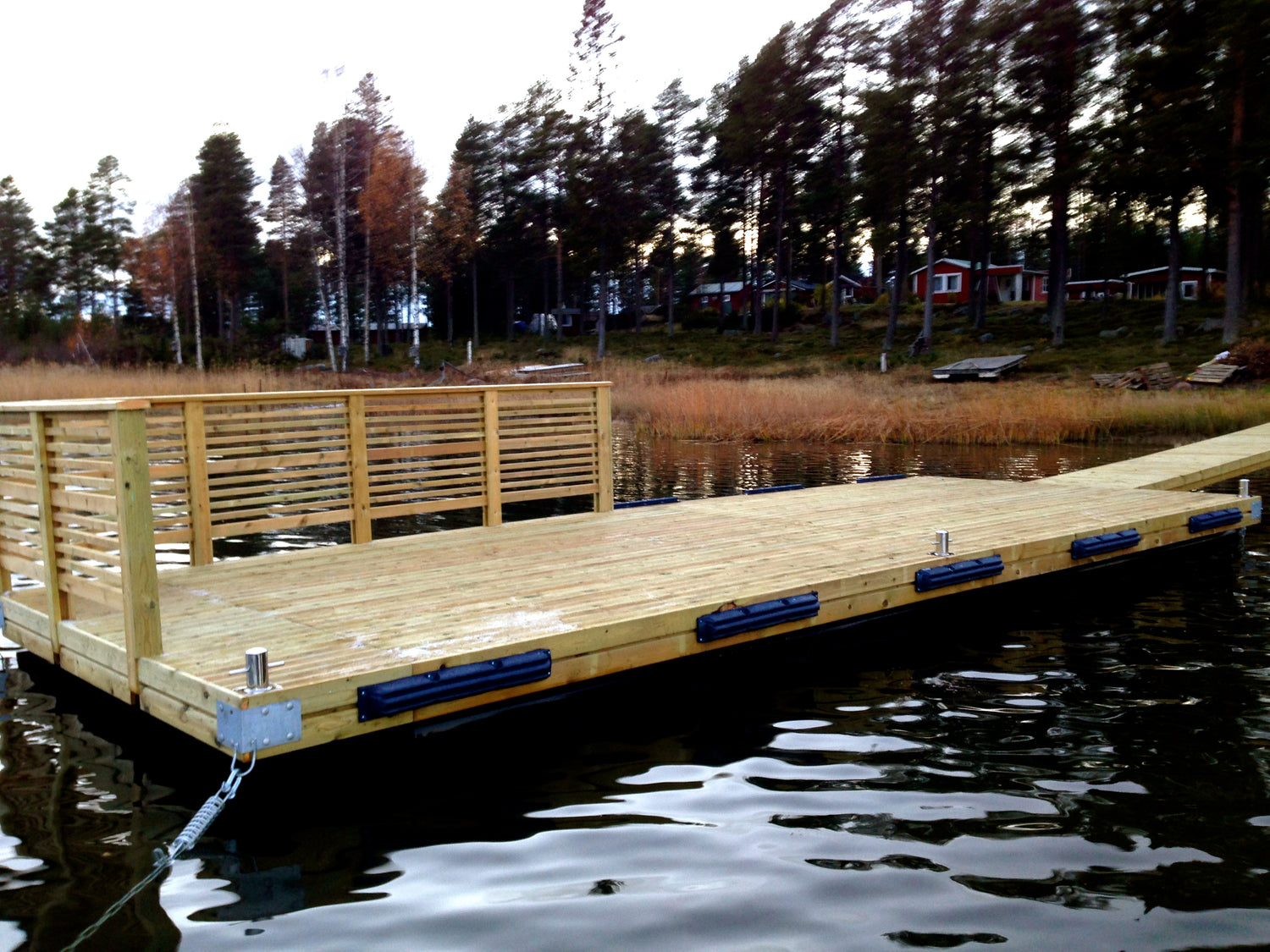 Rekkverk premiumbrygge 8m