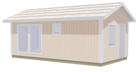 Hytte Tärnskär 1 rom, kjøkken/stue og toalett 28kvm