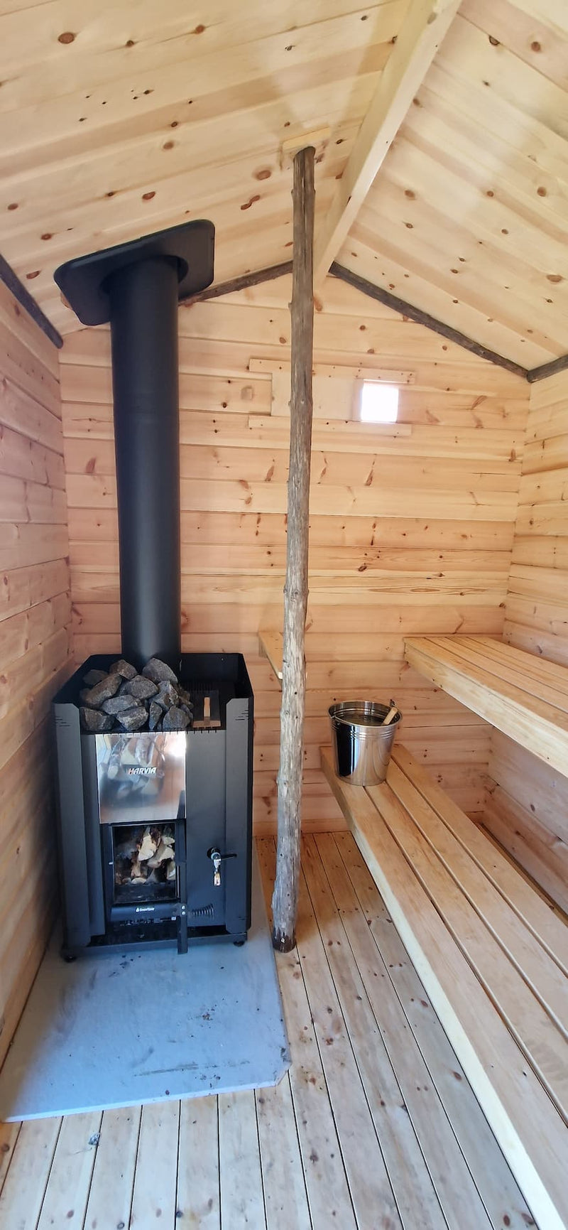 Kundbild för Badstue Tett Grunnmodell DL 8 kvm