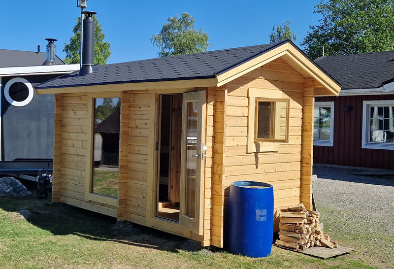 Kundbild för Badstue Tett Grunnmodell DL 8 kvm