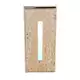 Dør 90x190 18G med smalt glass (Plywood) - 90x190 høyre 18G med smalt glass